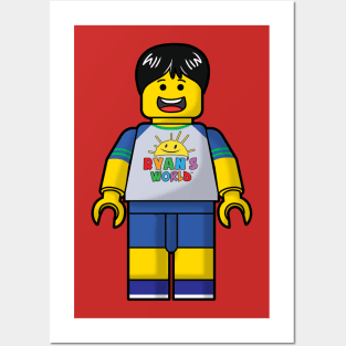 Ryan's World Lego Design Posters and Art